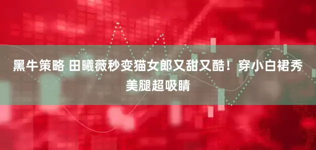 黑牛策略 田曦薇秒变猫女郎又甜又酷！穿小白裙秀美腿超吸睛
